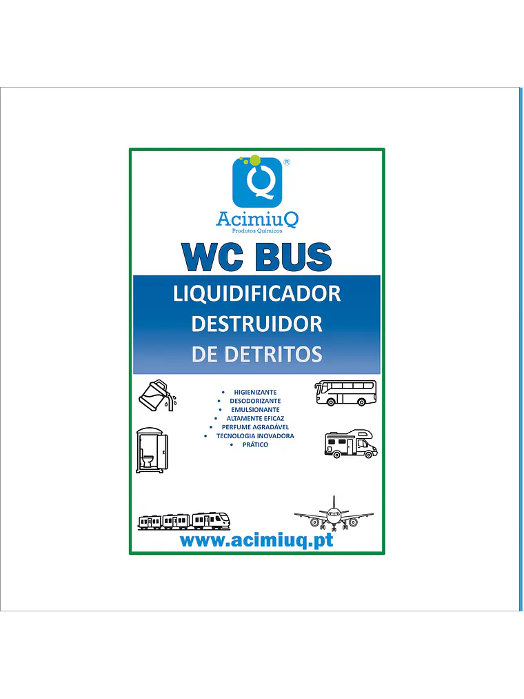 WC BUS - Liquidificador destruidor de detritos 1