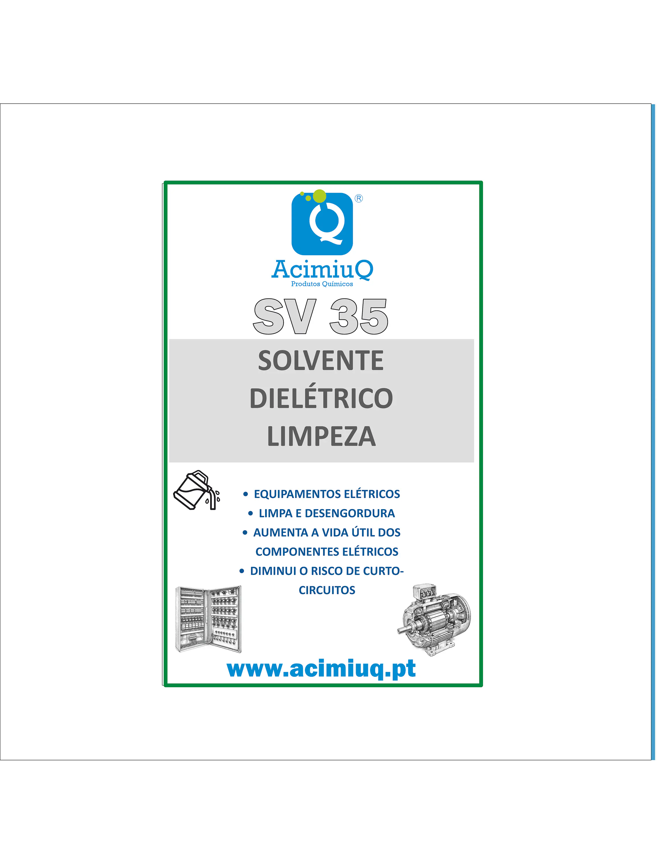 SV 35 - Solvente dielétrico limpeza 1