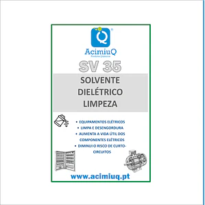 SV 35 - Solvente dielétrico limpeza 