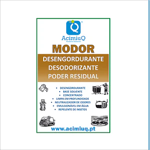 MODOR - Desengordurante desodorizante  poder residual 