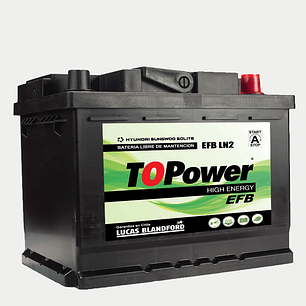 BATERIA TOPOWER EFB 80 AMP
