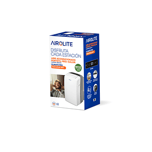 AIRE ACONDICIONADO PORTÁTIL AIROLITE CLIMATE PRO- 9000 BTU WIFI