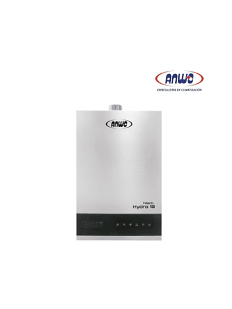 CALEFÓN MURAL ANWO 13 L/M HITECH HYDRO 23 TIRO FORZADO NG 1
