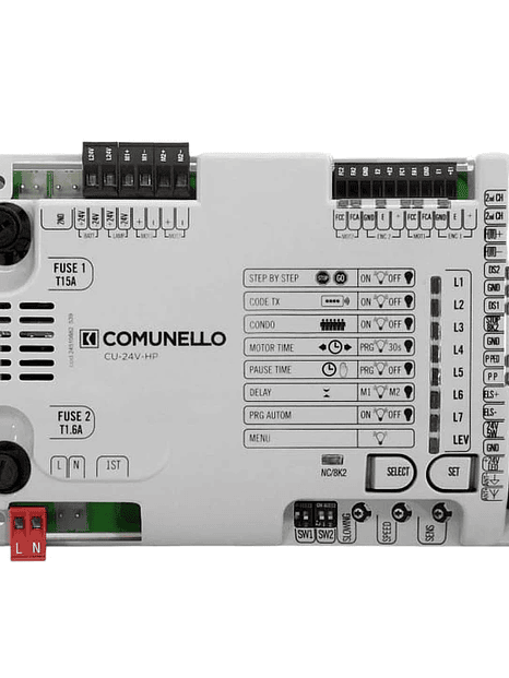 Central Electrónica Comunello CU 24V HP 1