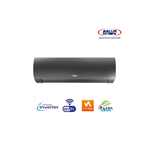 AIRE ACONDICIONADO SPLIT MURO 9.000 BTUH INVERTER R410A NEW COOL DESIGN