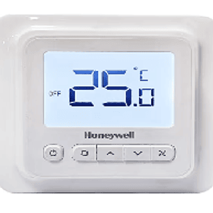 TERMOSTATO. DIG. CONFIG. PARA FAN COIL- HONEYWELL- MODBUS RTU. INCLUYE PLACA MURO