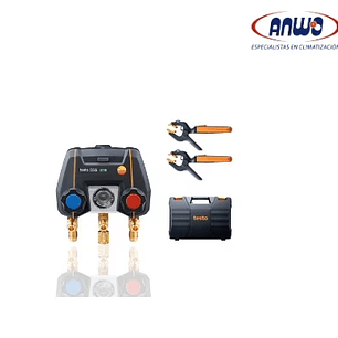 MANIFOLD SMART CON CONTROL APP Y SENSORES INALAMBRICOS DE TEMPERATURA TESTO 550i