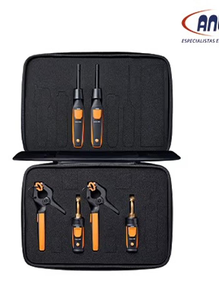 SET DE REVISIÓN PARA CLIMATIZACIÓN Y REFRIGERACIÓN TESTO SMART PROBES PLUS 1