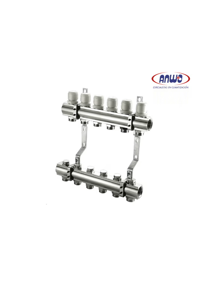 KIT COLECTOR CROMADO 1 HI-HI 6 VIAS EUROKONO 20 1