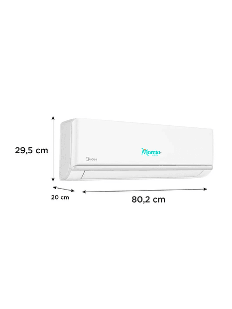 Aire Acondicionado Midea 9.000 BTU - Inverter Xtra 2