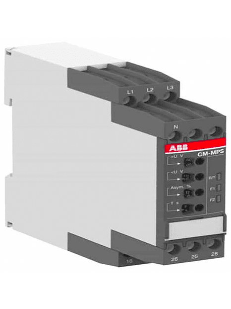 Relé protección sobre/bajo voltaje Asimetría fallo fase 3P 1