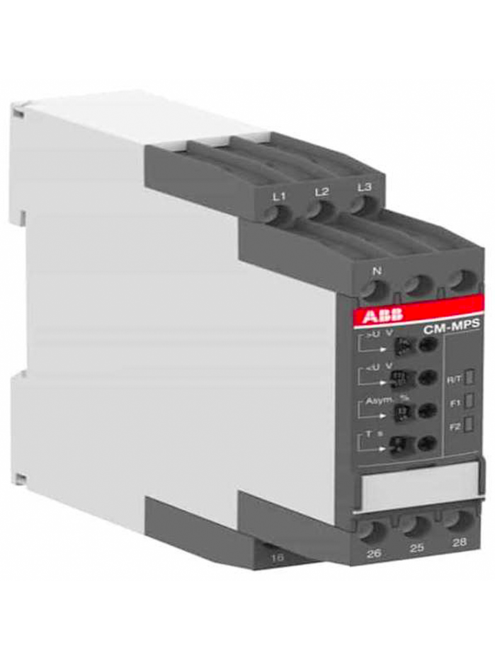 Relé protección sobre/bajo voltaje Asimetría fallo fase 3P 1