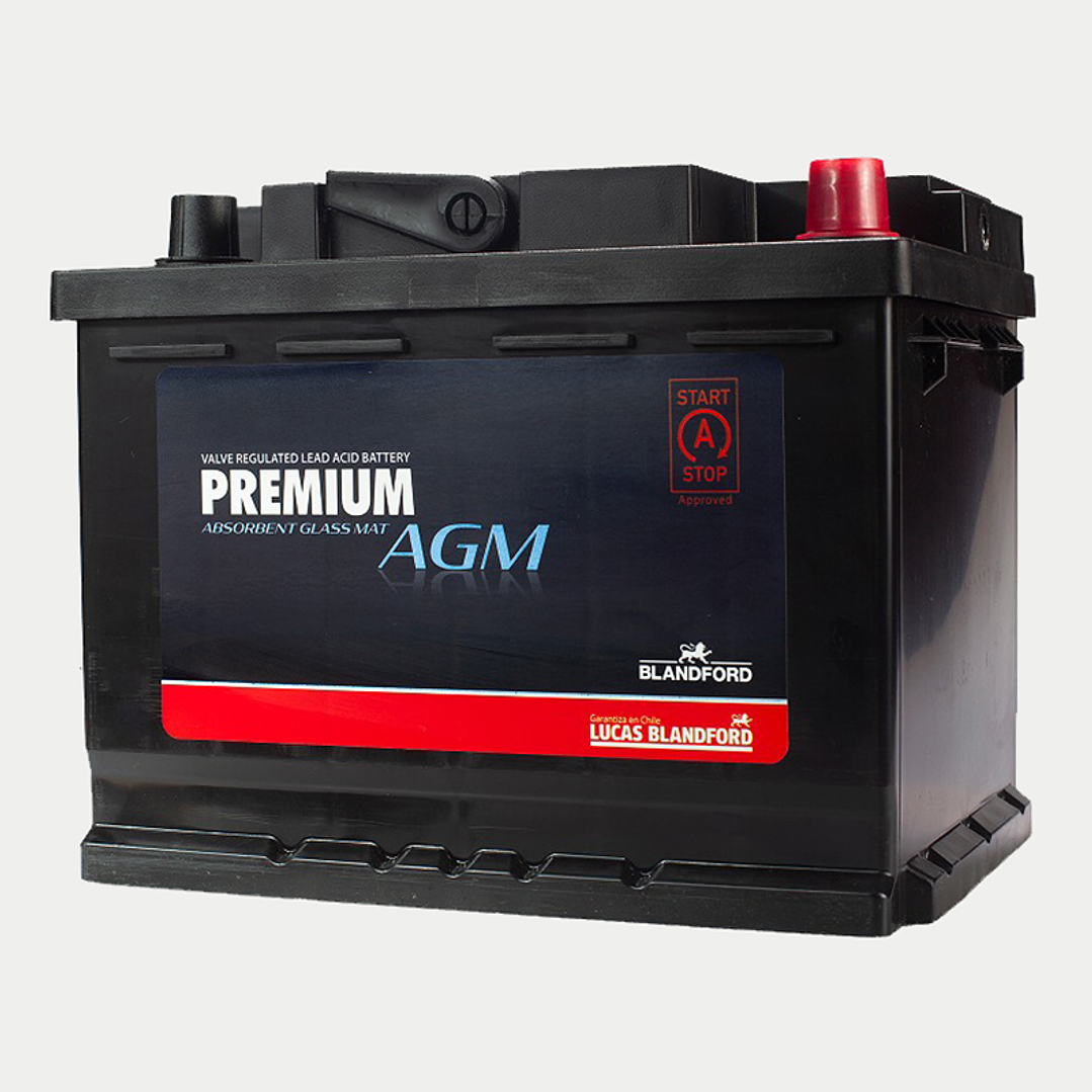 BATERIA PREMIUM BY LUCAS BLANDFORD AGM 60 AMP 1