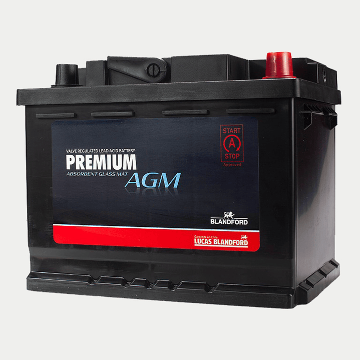BATERIA PREMIUM BY LUCAS BLANDFORD AGM 60 AMP 1