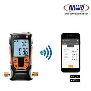VACUOMETRO DIGITAL BLUETOOTH TESTO 552