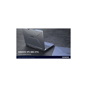 SIMATIC IPC MD-57A pantalla 15,6 Full HD ADVANCED I7-8850H 15,6