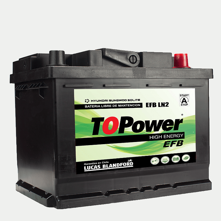 BATERIA TOPOWER EFB 70 AMP 1