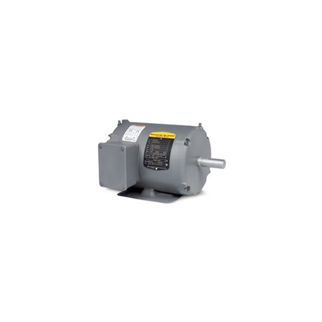 BALDOR M3457 230/460V 1.4/.7A .33HP, 3450RPM, 3PH, 60HZ, 48, 3410M, TENV, F1- (DHL) 1