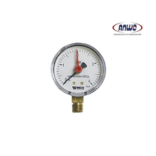 MANOMETRO D.63 1/4 0-16 BAR