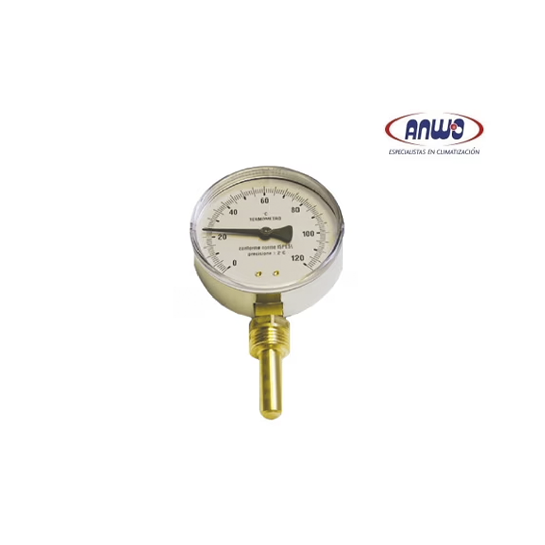 TERMOMETRO D.80 RADIAL 0/120ºC 1