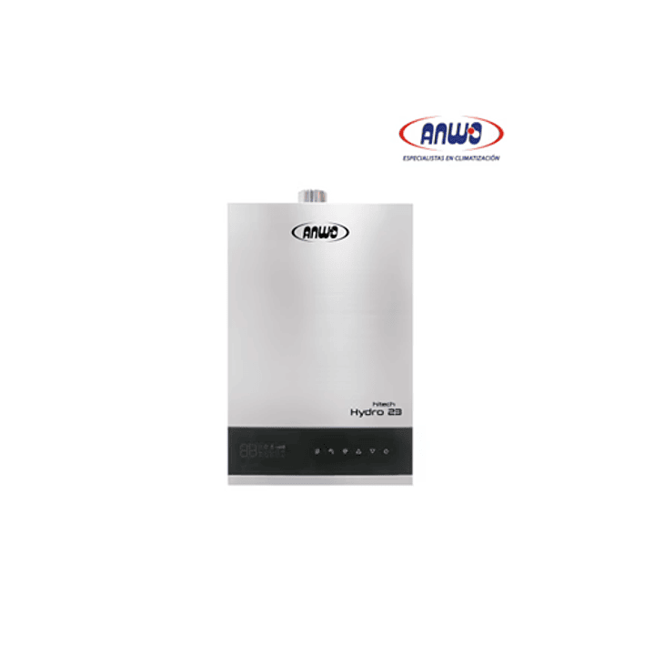 CALEFÓN MURAL ANWO 16 L/M HITECH HYDRO 28 TIRO FORZADO NG 1