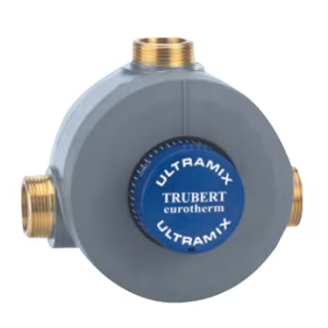 VALVULA MEZCLA ACS TERMOSTATICA 3 VIAS ULTRAMIX 1 1/4 HE 10-50°C 1