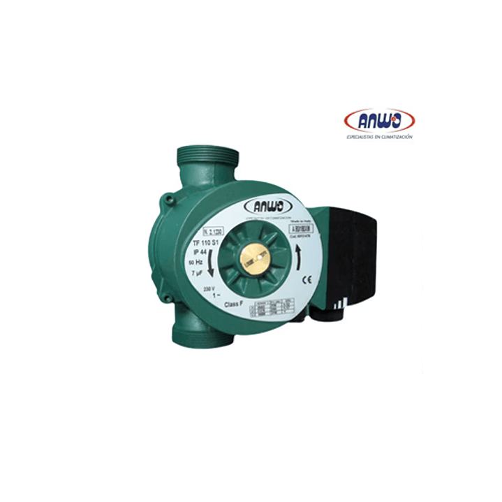 BOMBA ANWO CIRCULADORA ROTOR HUMEDO A 80/180 XM 1