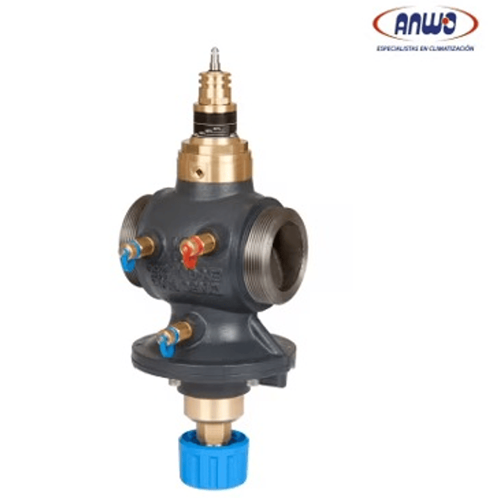 VALVULA DE EQUILIBRIO HIDRAULICO AB-QM CON TOMAS DE PRESION, DN50, 5000-12500 L/H, G 2½ 1