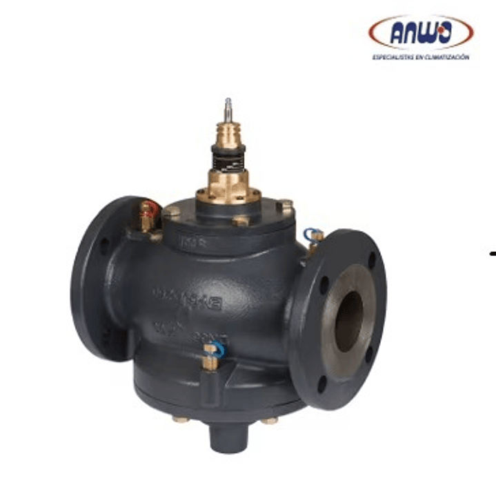 VALVULA DE EQUILIBRIO HIDRAULICO AB-QM FLANGE CON TOMAS DE PRESION 15200-38000 L/H DN100 1