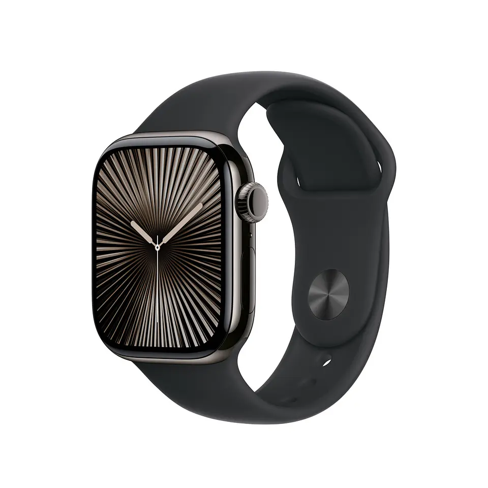 Apple Watch Bracelete desportiva preta de 45mm original 1