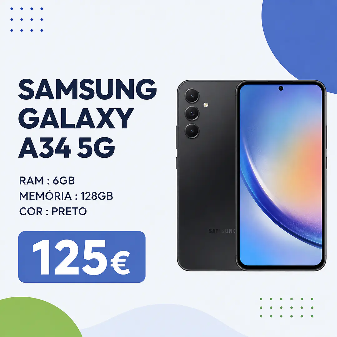 Samsung A34 5G 128GB Recondicionado | ACM85 1