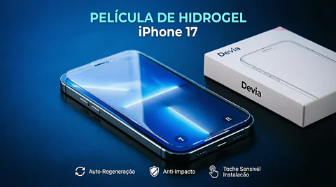 Película Hidrogel DEVIA iPhone 17 | ACM85 Eletronnic