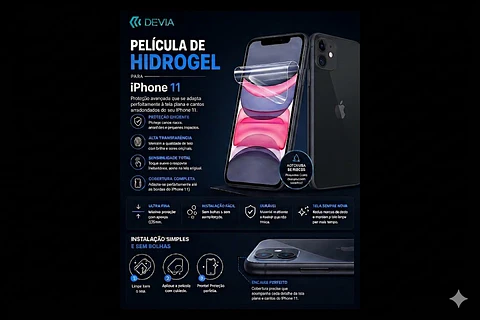 Película Hidrogel DEVIA iPhone 11 | ACM85