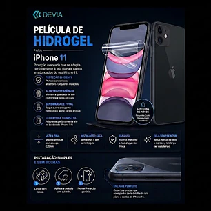 Película Hidrogel DEVIA iPhone 11 | ACM85