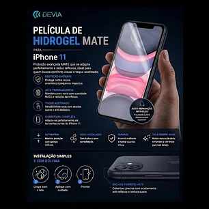 Película Hidrogel Mate DEVIA iPhone 11 | ACM85