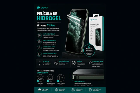 Película Hidrogel Devia iPhone 11 Pro | ACM85