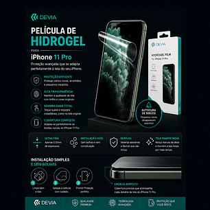 Película Hidrogel Devia iPhone 11 Pro | ACM85