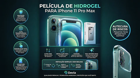 Película Hidrogel DEVIA iPhone 11 Pro Max | ACM85