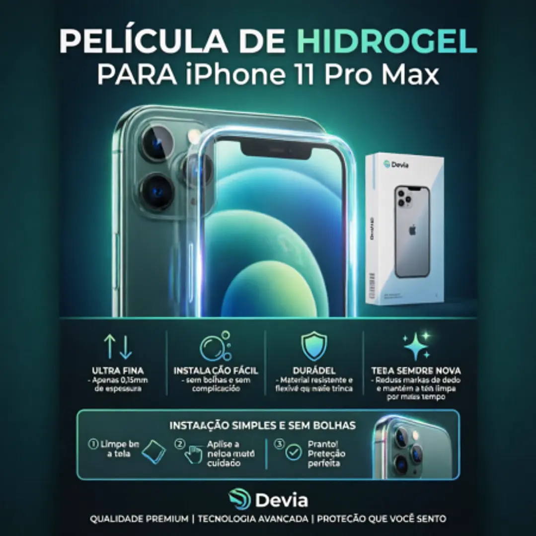 Película Hidrogel DEVIA iPhone 11 Pro Max | ACM85 1