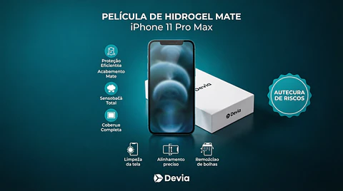 Película Hidrogel DEVIA iPhone 11 Pro Max Mate | ACM85