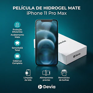 Película Hidrogel DEVIA iPhone 11 Pro Max Mate | ACM85