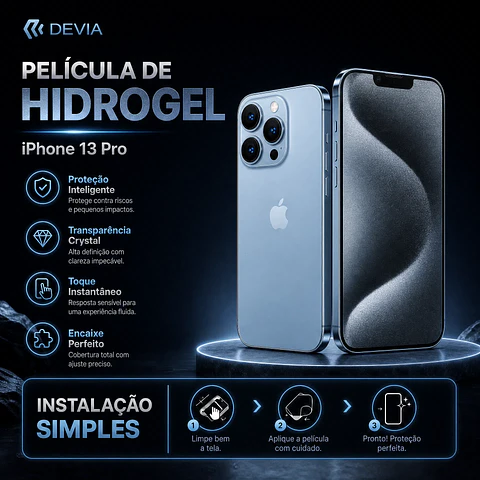Película Hidrogel DEVIA iPhone 13 Pro | ACM85