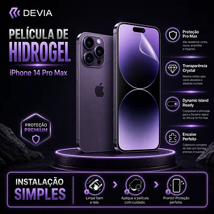 Película Hidrogel DEVIA iPhone 14 Pro Max | ACM85