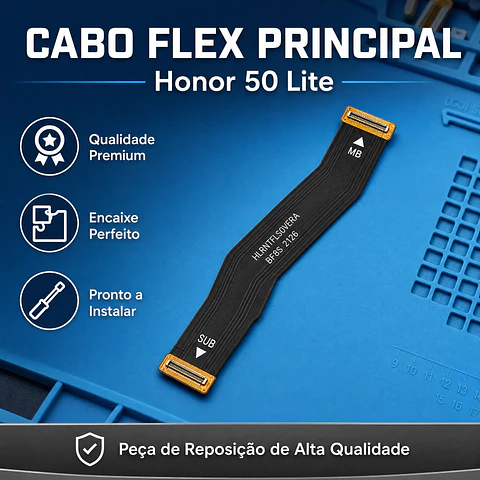 Cabo Flex Motherboard Honor 50 Lite | Peça Reparação ACM85