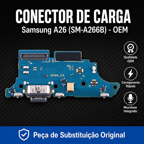 Placa de Carga Samsung A26 A266B OEM | Conector USB-C | ACM85