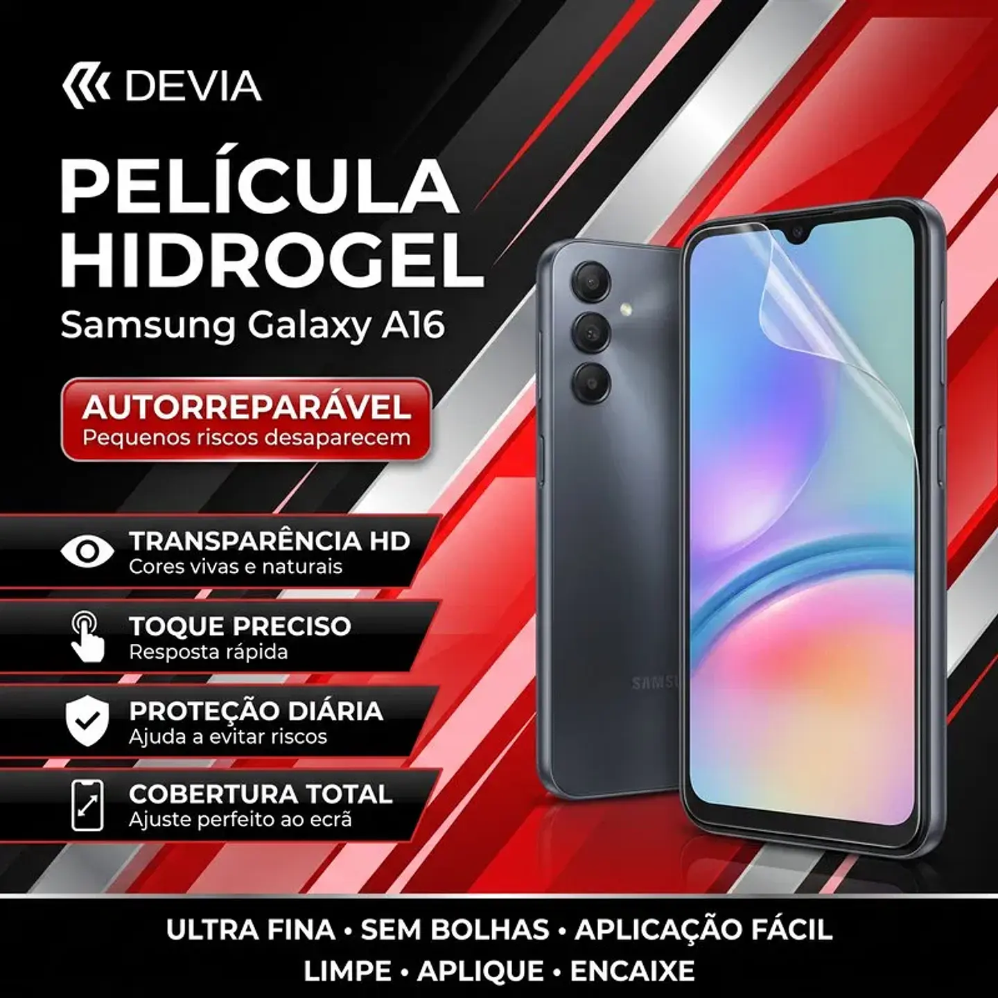 Película Hidrogel DEVIA Samsung A16 / A16 5G | ACM85 1