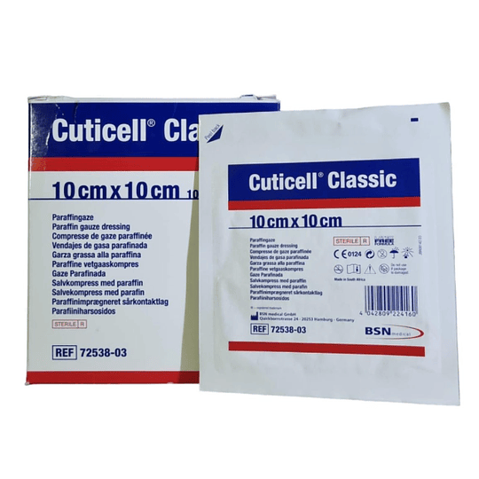 CUTICELL CLASSIC 10 UNIDADES DE GASAS