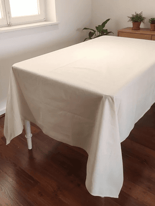 Pack de 5 Manteles Rectangular 220×160 cm Algodón Rustico Crea