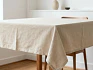 Mantel Cuadrado 150x150cm Algodón Rustico Crea 