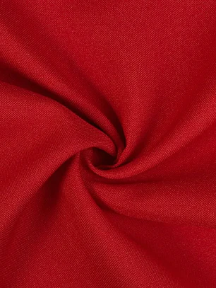 Mantel Rectangular 210×145 Cm Bistrech Rojo Intenso